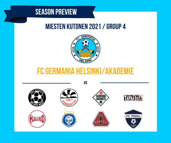 Season Preview 2021 – FC GERMANIA HELSINKI II (AKADEMIE)